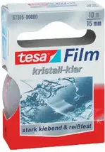 Adhesive tape tesafilm® 57315 clear transparent length 10 m width 15 mm Length 10 m Width 15 mm castor TESA