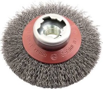 Conical brush X-LOCK dm 100 mm M14 wire thickness 0.3 mm steel 10 mm 12500 min-¹ OSBORN