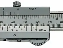 Pocket calliper gauge DIN 862 DUO-FIX 150 mm with moment measuring device rectangular HELIOS PREISSER