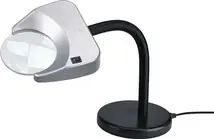 Desk magnifier light Tech-Line magnification 2x LED lens diameter 120 mm SCHWEIZER