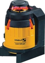 Multi-line laser LAX 400 20 m ± 0.3 mm/m 4 x AA STABILA