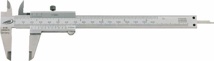Pocket calliper gauge DIN 862 SOFT-SLIDE 150 mm locking screw rectangular HELIOS PREISSER