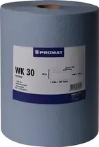 Cleaning wipe WK 30 L380xW360approx. mm blue 3-ply, volume embossed 500 wipes / roll PROMAT