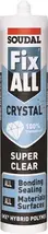 SOUDAL - Fix All Crystal kirkas 290 ml patruuna