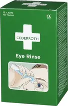 Cederroth Silmänhuuhteluampulli 20 ml, 12 kpl/pakkaus (sopii Ensiapuasemiin)