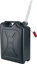 Fuel canister contents 20 l black HDPE L350xW175xH480mm PRESSOL