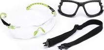 Safety goggles Solus™ 1000 set EN 166, EN 170, EN 172 green arms, clear lens polycarbonate 3M