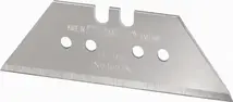 Trapezoid blade 6-11-916 length 62 x width 19 x depth 0.65 mm with perforation 10 dispensers each with 10 pc. STANLEY