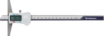 Depth calliper gauge DIN 862 200 mm digital straight measuring rail PROMAT