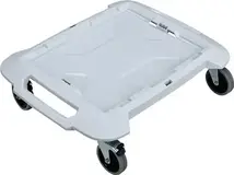 Transport roller L-BOXX® Trade load-bearing capacity up to 100 kg L492xW646mm grey, white plastic BS SYSTEMS