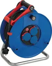 Cable reel Garant 40 m H07RN-F 3 x 1.5 mm² 290 mm 3 sockets with earthing contact special plastic IP44 BRENNENSTUHL