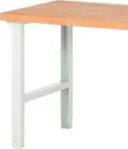 BK 650 työpöydän jalka, 750-1100 x 650 mm