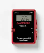 TR200-A Lämpötila- ja kosteusloggeri LCD-näytöllä